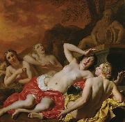 Nicolaes van Helt Stockade De Heliaden bewenen de dode Phaeton painting